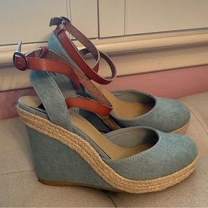 Francesca’s Espadrille Wedges